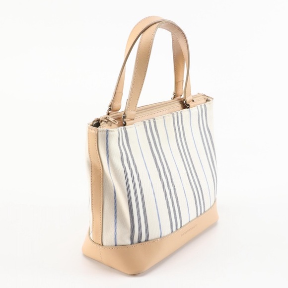 Burberry Canvas and leather tote - Picture 6 of 6